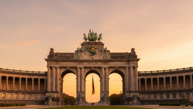 Triumphal Arch in Brussels, Belgium